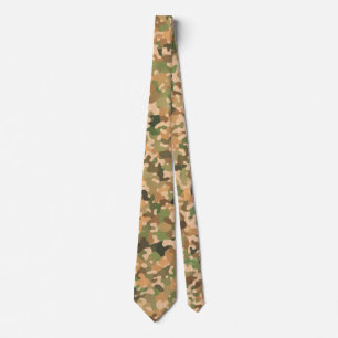Camo Mönster - Grönt Orange Brown Black Slips