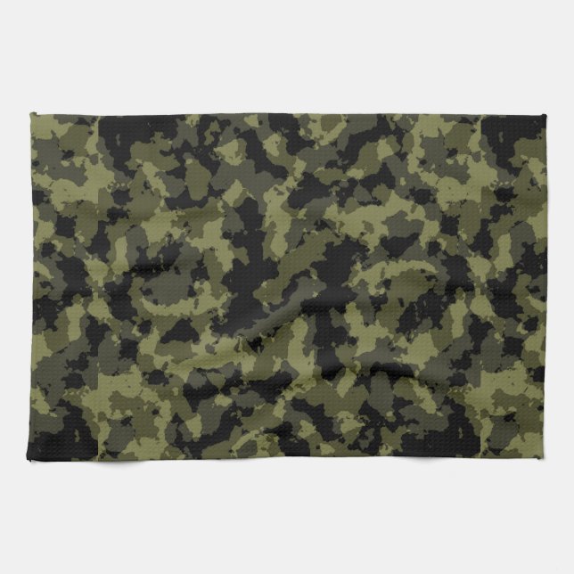 Camo Mönster Kökshandduk (Horisontell)