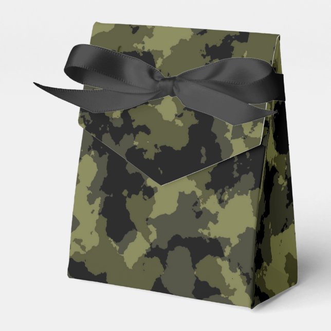 Camo Mönster Presentaskar (Framsidan Sidan)