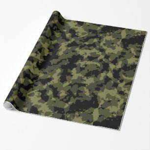 Camo Mönster Presentpapper