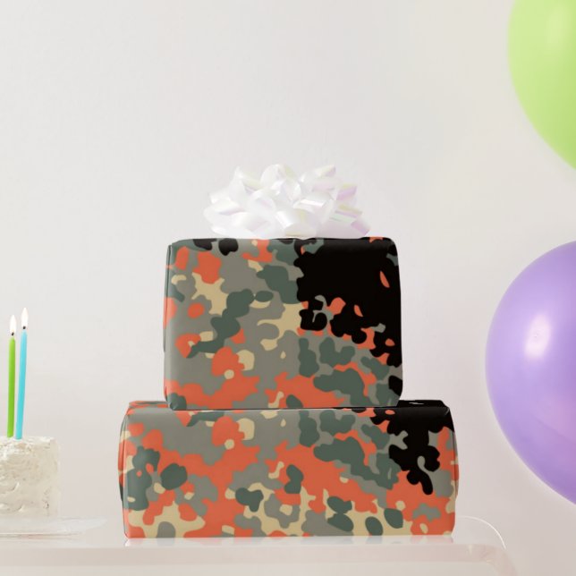 Camo Mönster roligt, papper inslagning Presentpapper (Festgåvor)
