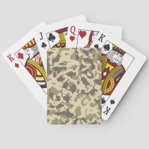 Camo Mönster Spelkort