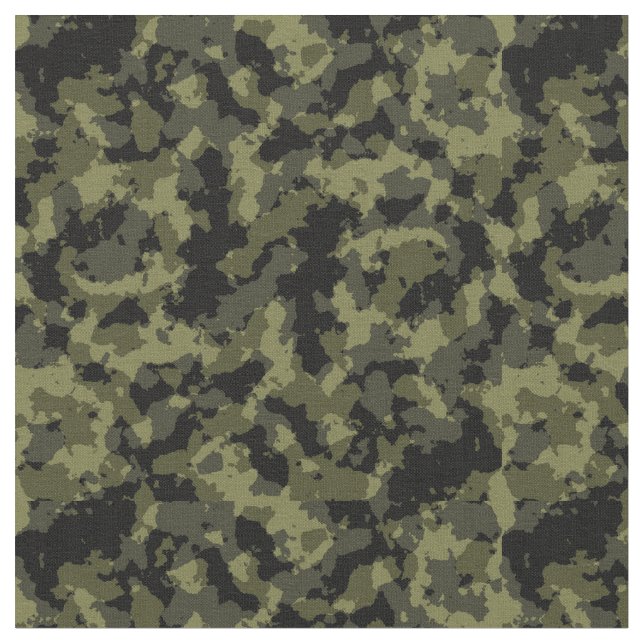 Camo Mönster Tyg (Närbild)