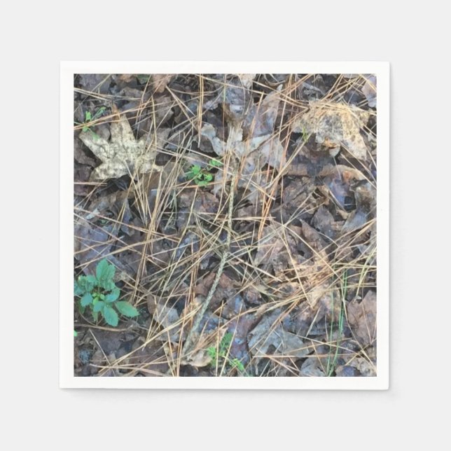 Camo Napkins, Camouflage Pappersservett (Framsidan)