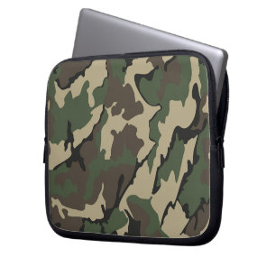 Camo Neoprene bärbar dator 10-tums Sleeve