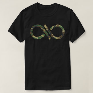 Camo oändlig vision tee shirt