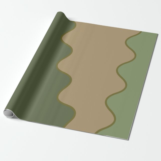 Camo Presentpapper (Utrullad)