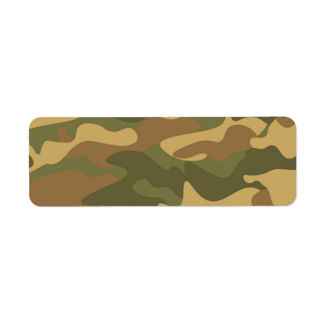 Camo Returadress Etikett (Framsidan)