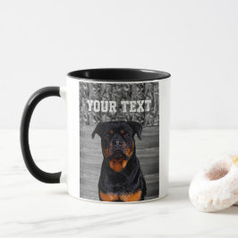 Camo Rottweiler Hund aveln Animal Namn Mugg