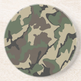 Camo, Sandstone Drink Coasters Underlägg Sandsten