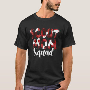 Camo Scout Mamma Squad Back to school Lärare och C T Shirt