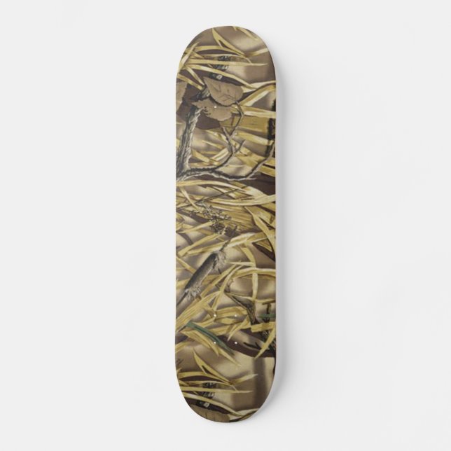 Camo Sk8B0rd Mini Skateboard Bräda 18,5 Cm (Framsida)