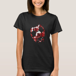 Camo Soccer Graphic Soccer Player Boys Manar Kids T Shirt