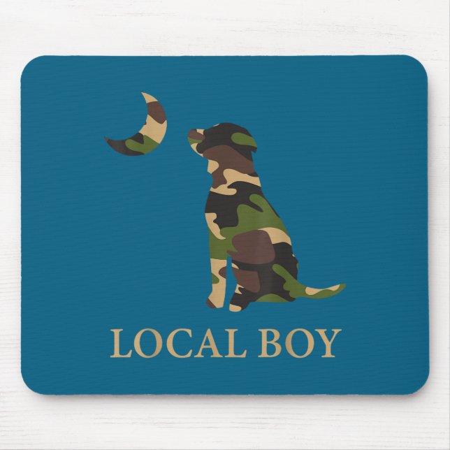 Camo Southern Local Boy Duck Hunting Black Lab Out Musmatta (Framsidan)