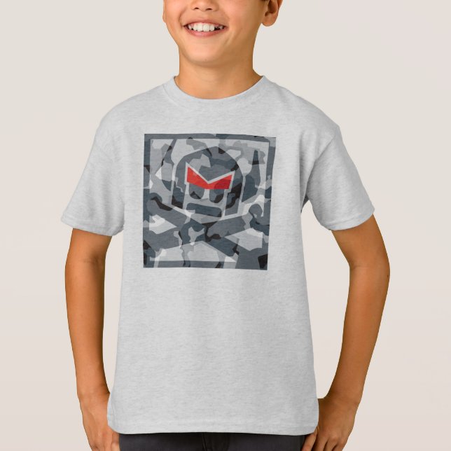 Camo svensk i grå färg tee (Framsida)
