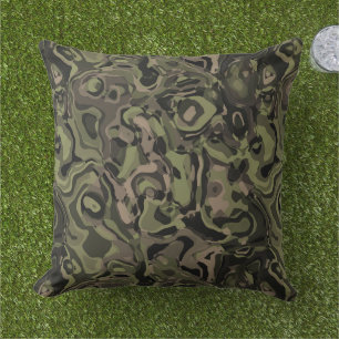 Camo Swirl Kudde