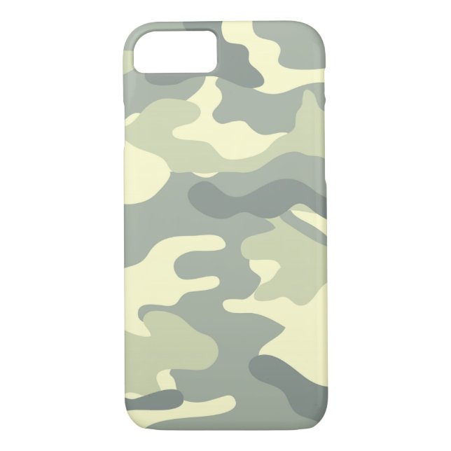 Camo tänder kakier Case-Mate iPhone skal (Baksida)