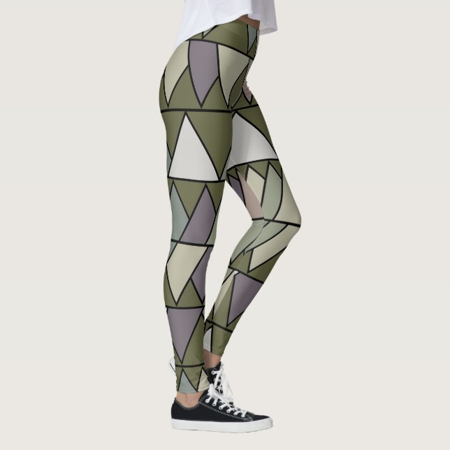 Camo Triangles Leggings (Höger)