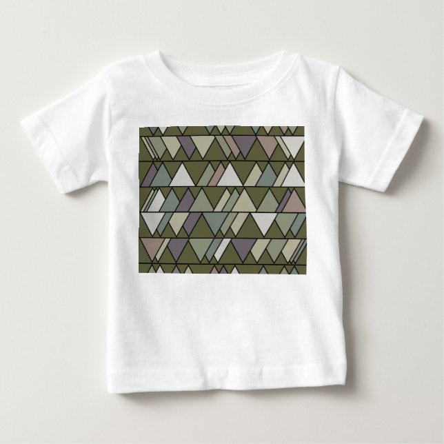 Camo Triangles T Shirt (Framsida)