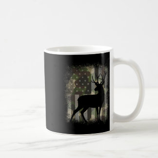 Camo Us Hjort Elk Buck Hunting Camouflage Hunt Kaffemugg
