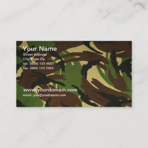 Camo visitkort