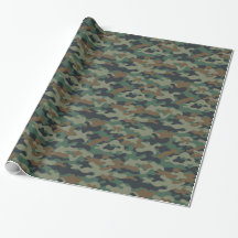 Camo Wrapping Papprare