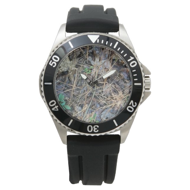 Camo Wrist Watch, Hunting Camouflage Armbandsur (Framsida)