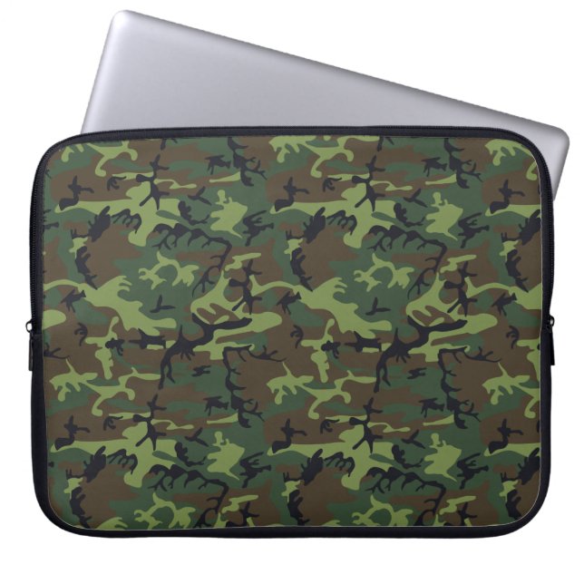 CAMOFLAGE HUNTING LAPTOP FODRAL (Framsidan)