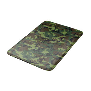 CAMOFLAGE HUNTING MÖNSTER BADRUMSMATTA