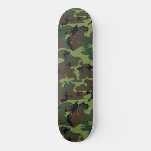 CAMOFLAGE HUNTING MÖNSTER MINI SKATEBOARD BRÄDA 18,5 CM