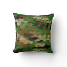 Camoflage-Stil dekorativ kudde