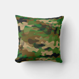 Camoflage-Stil dekorativ kudde
