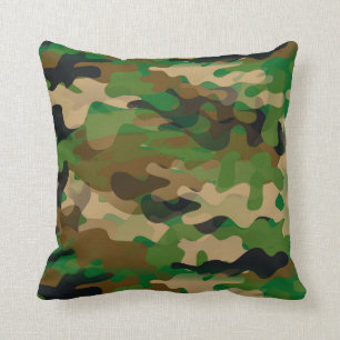 Camoflage-Stil dekorativ kudde