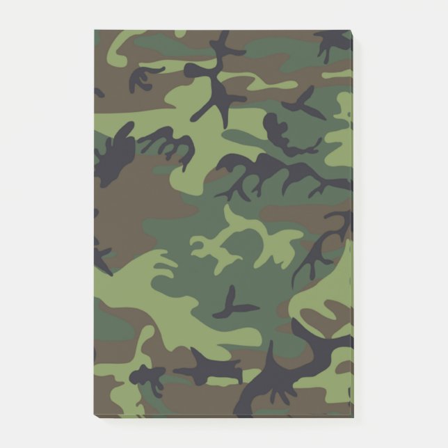 CAMOFLAUGE MÖNSTER POST-IT BLOCK (Framsida)