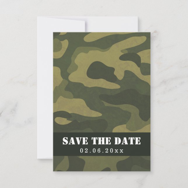 Camoflauge Spara Datumet (Framsida)