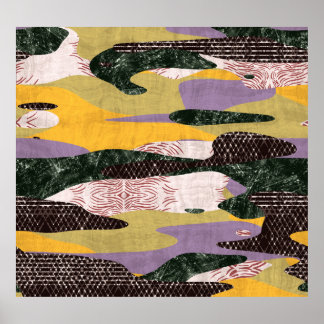 Camoformer: Vivid Collage Montage. Poster