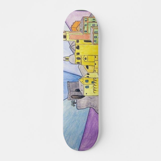 Camogli Fish Skateboard Bräda 20 Cm (Framsida)