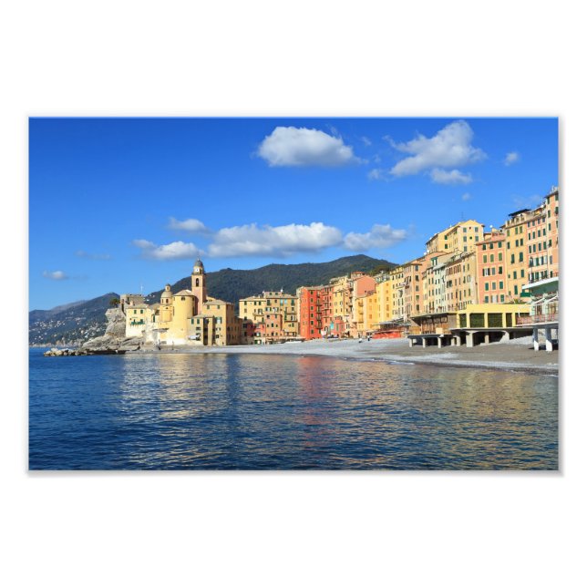 Camogli, Italien Fototryck (Framsidan)