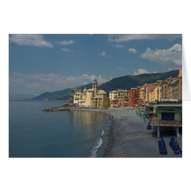 Camogli, Italien OBS Kort (Framsidan Horizontal)