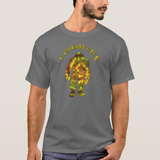 CamoSquatch T-shirt (Framsida)