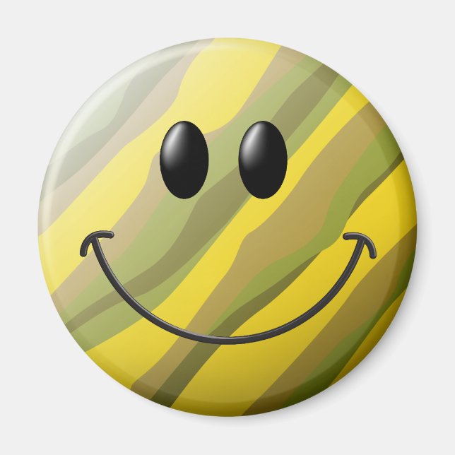 Camouflage Ansikte Magnet (Framsidan)