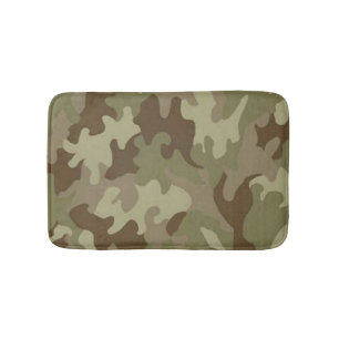 Camouflage Bath Mat Badrumsmatta