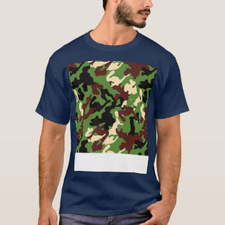 Camouflage Camo Mönster T Shirt