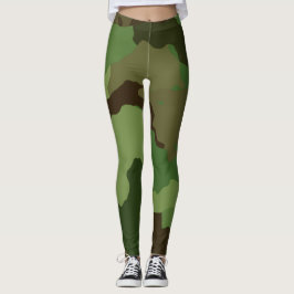 Camouflage Camo Personlig Leggings