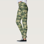 Camouflage Cats Mönster Army Grönt Kattunge Camo Leggings<br><div class="desc">Cat Lovers balar.Grönten kamouflage mönster med söta,  roliga och coola katter och kattungar. Dessa grönt kamokatkattskinn gör ett roligt kattdjur mode påstående.</div>