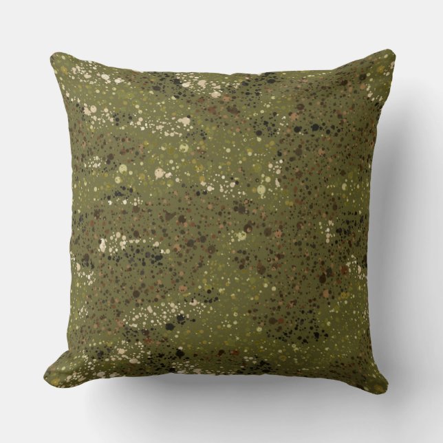 Camouflage Dots Kudde (Framsida)