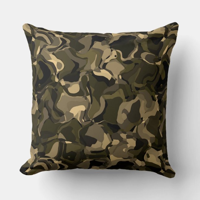 Camouflage Dreams Kudde (Framsida)