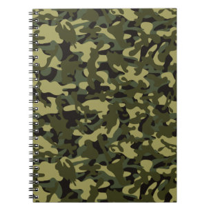 Camouflage Euro Vår Anteckningsbok
