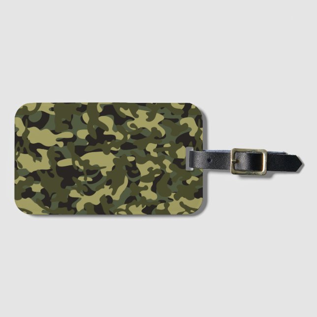Camouflage Euro Vår Bagagebricka (Framsida horisontal)