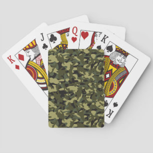 Camouflage Euro Vår Casinokort